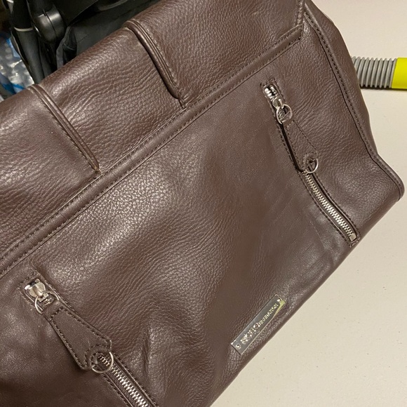 💯 BCBGeneration leather computer shoulder bag - Picture 1 of 6